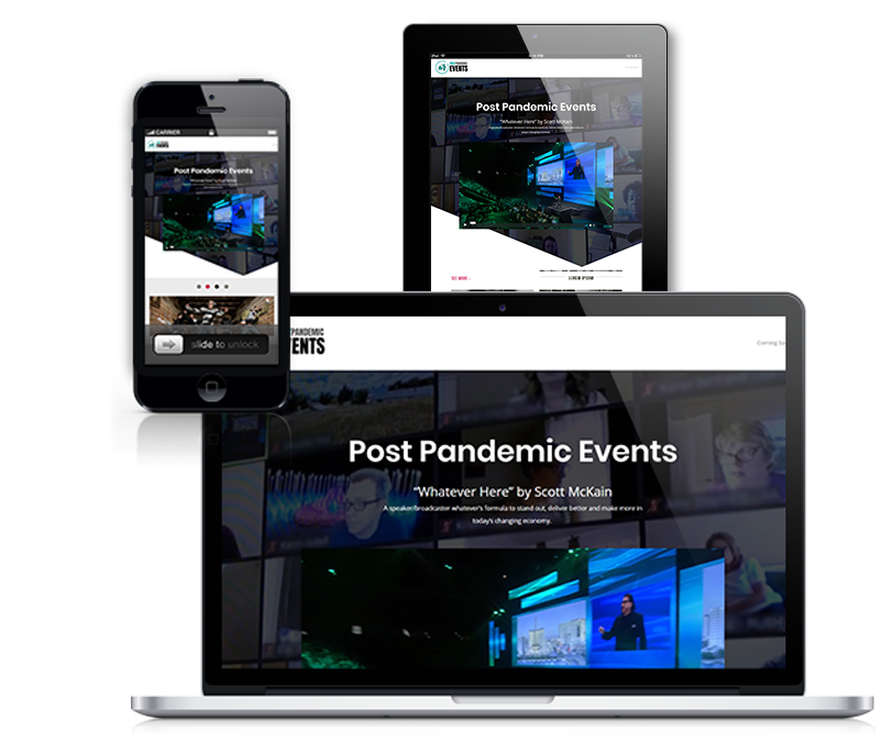 Post Pandemic Events Course on all digital platforms